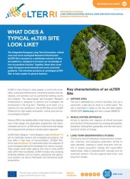 What does a typical eLTER site look like? cover
