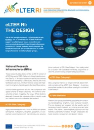 eLTER RI: The design cover