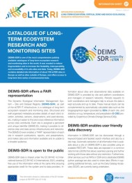 Catalogue of long-term ecosystem research and monitoring sites cover