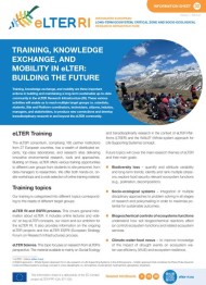 Training, knowledge exchange, and mobility in eLTER: building the future cover