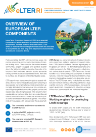Overview of European LTER components cover
